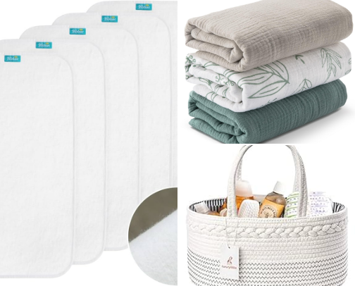 The Baby Comfort Collection: For Tiny Moments That Matter cover photo collage