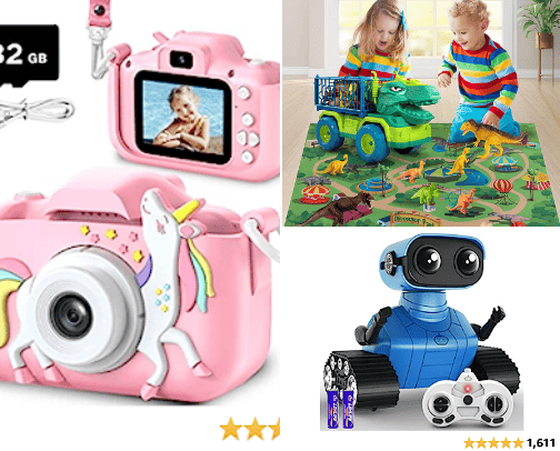 Toys and Play Things cover photo collage