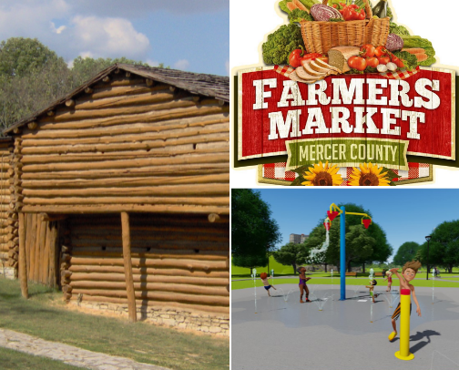 My small town hometown: 
Harrodsburg, Kentucky cover photo collage