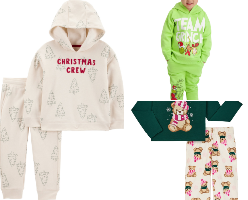 Comfy Holiday Outfits for the kids cover photo collage