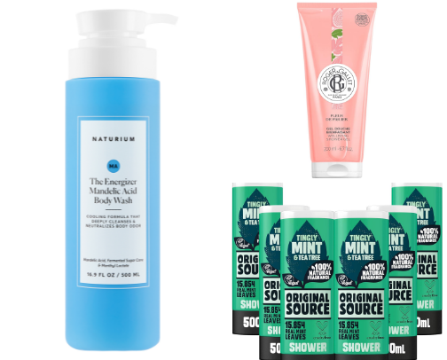 My top 10 Best bodywash! cover photo collage