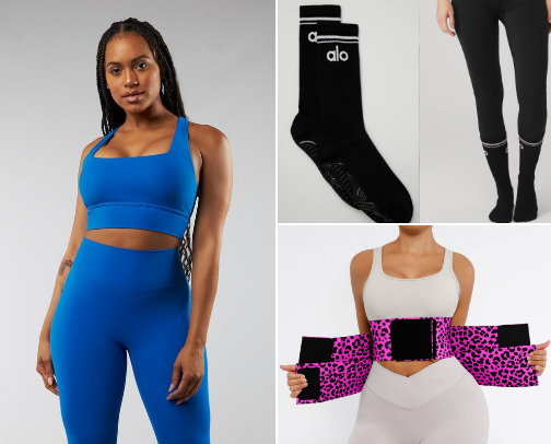 Workout/Active clothes! Curvy girl approved! cover photo collage
