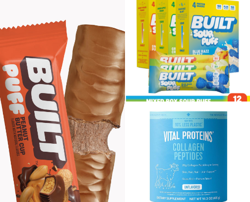 My picks for protein bars, collagen and electrolytes cover photo collage