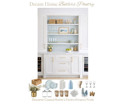 Dream Home | Butler's Pantry Amazon Finds cover photo collage