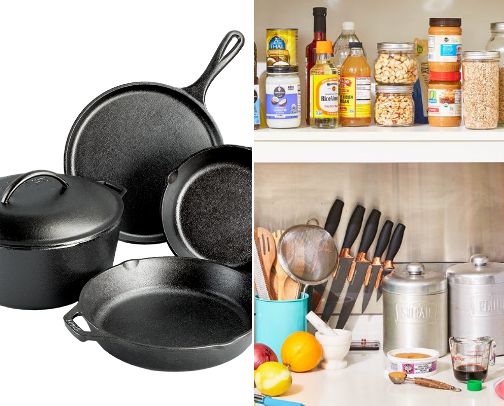 Kitchen Essentials cover photo collage