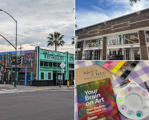 Independent Bookstores and Places to Read in San Diego, CA 🧜🏽‍♀️ cover photo collage