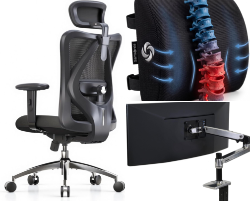 Your Back Hurts Because Your Chair Sucks cover photo collage
