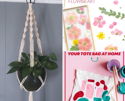 10 Easy DIY Craft Projects to Try at Home cover photo collage