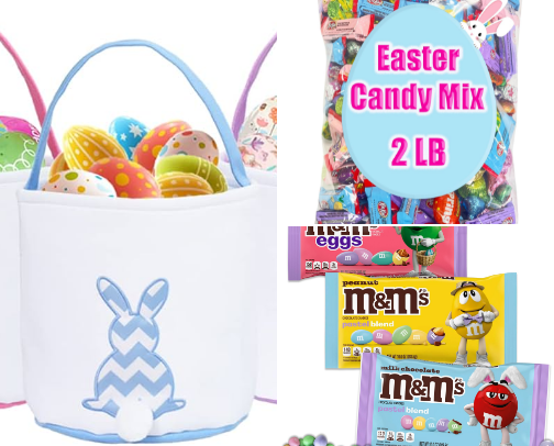 KIDDOS EASTER BASKET DIY 🐣🐣🐣🧺🌷🌸 cover photo collage