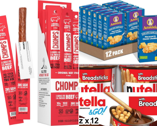 Amazon food favorites cover photo collage