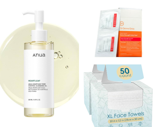 Anti-aging | acne | hormonal breakouts cover photo collage