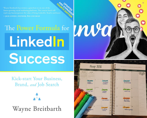 LinkedIn Creator Toolkit cover photo collage