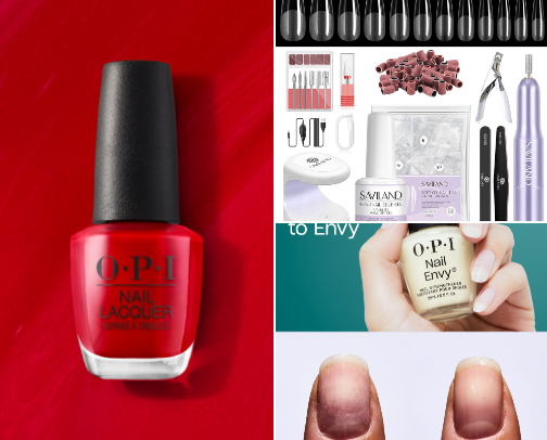 Nails cover photo collage
