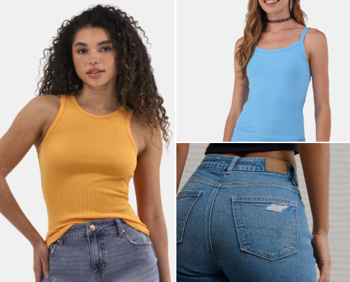 Closet Staples: The Non-Thrifted Few cover photo collage