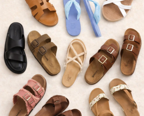 The Only Sandals I Can Actually Walk All Day In cover photo collage