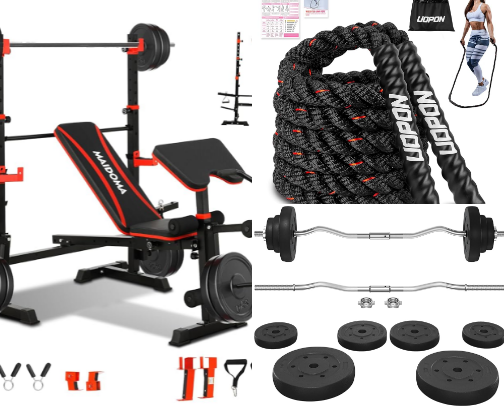 Home gym needs cover photo collage