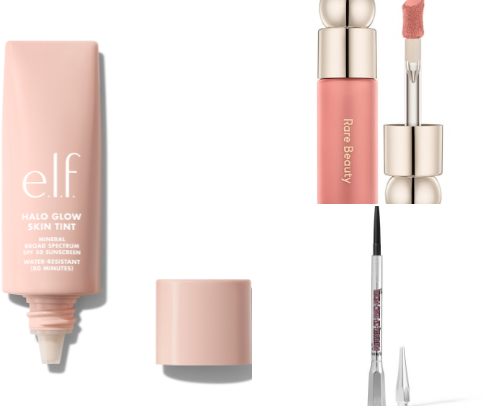 The Makeup That Makes 50+ Look Easy cover photo collage