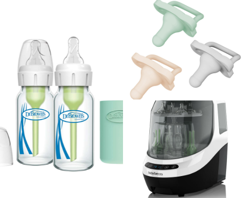 Newborn baby items I love cover photo collage