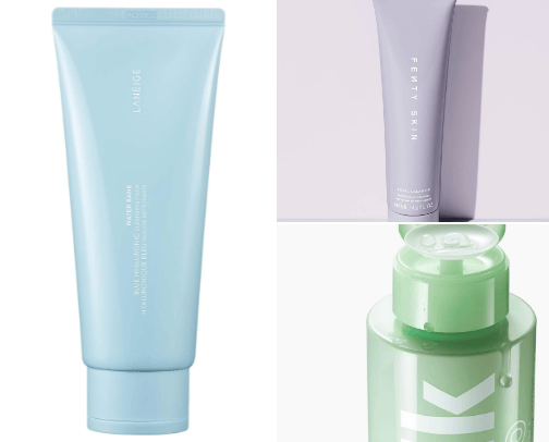 Skin care 🫧🤍🧴 cover photo collage