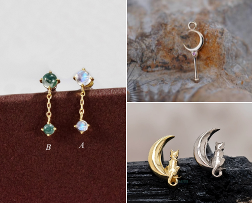 My Piercing Jewelry Collection & Dream Pieces cover photo collage