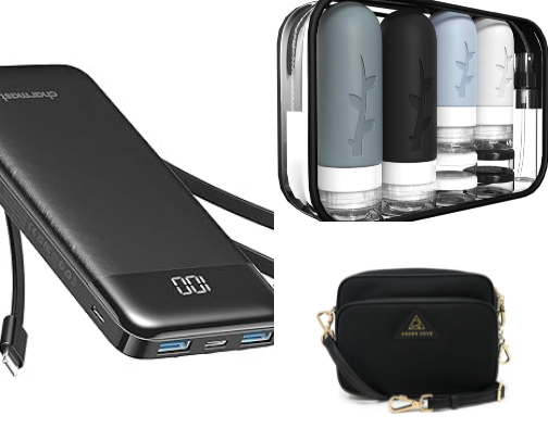 Current Travel Favorites I Swear By cover photo collage