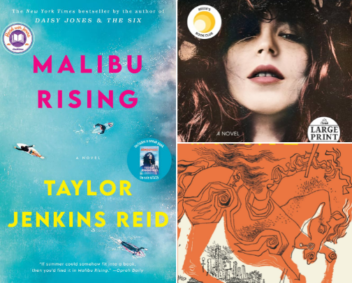 Current Reads cover photo collage