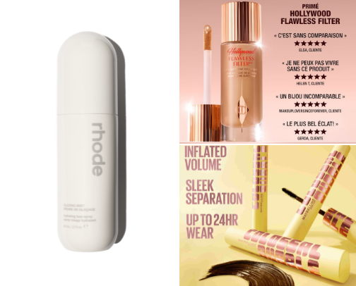 My favorite beauty recs cover photo collage