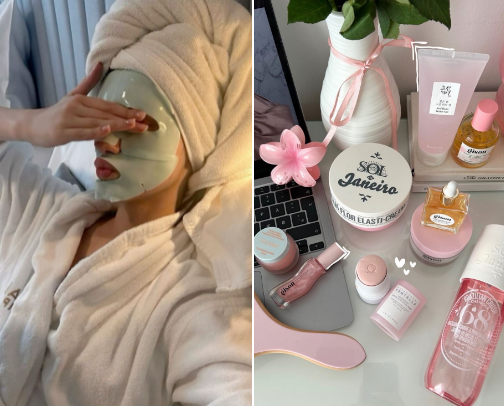 Winter Glow-Up Essentials ❄️🧣 cover photo collage