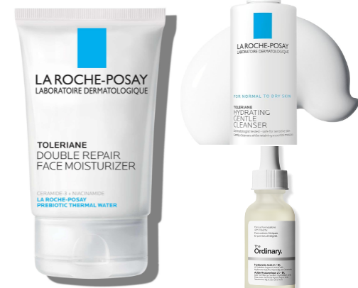 Skincare 🫧🧼 cover photo collage