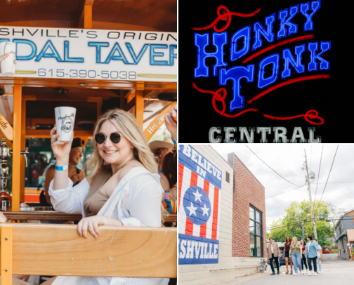 Take Me Back to Nashville 🤠 cover photo collage