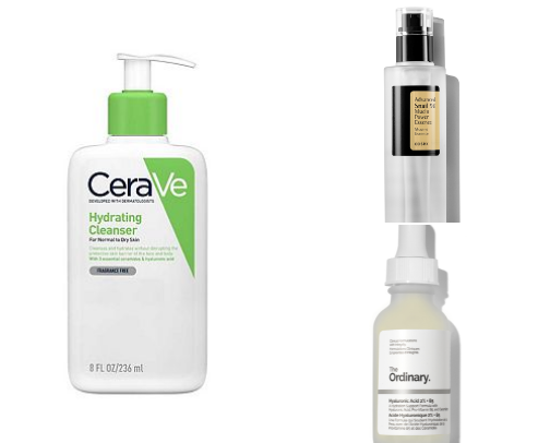 skincare for a soft glow cover photo collage