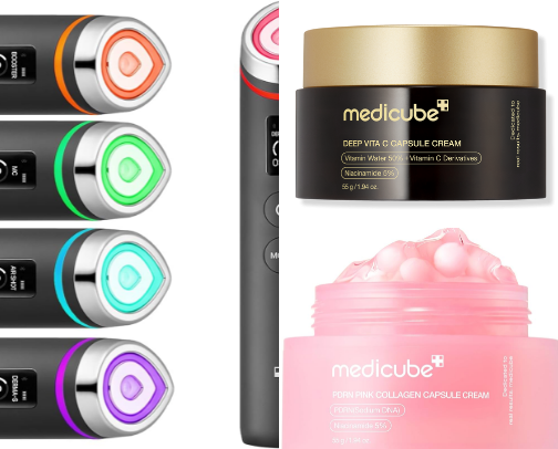Ilumina tu piel con MEDICUBE: Tu piel, tu poder. cover photo collage