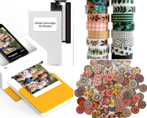 Mixed Media Magic: Essential Supplies for Junk Journaling & Creative Play." cover photo collage