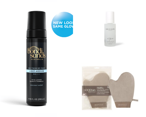 Glow & Glam Routine cover photo collage