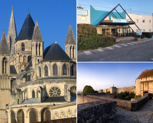 A comfortable hotel stay for this kind of trip, Castles, History, Gardens & Relaxed Days Caen, France cover photo collage