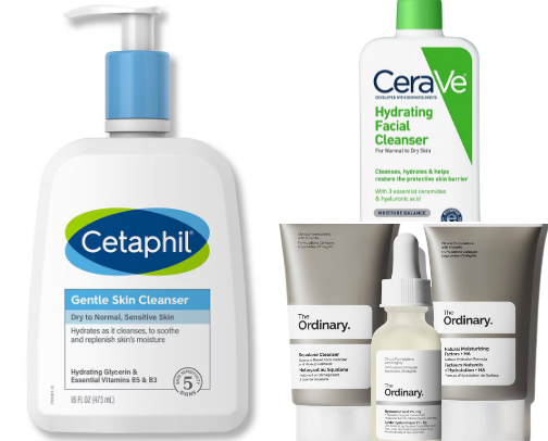 Sensitive Skincare cover photo collage