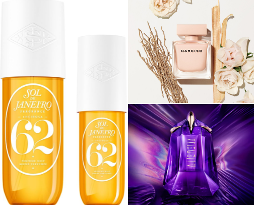 Parfums und body mists that you will love ❤️ cover photo collage