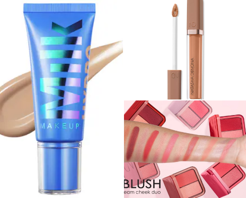 My favorite beauty recs cover photo collage
