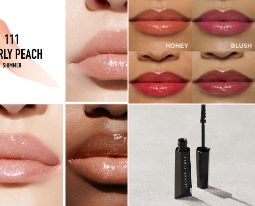 My makeup bag essentials cover photo collage