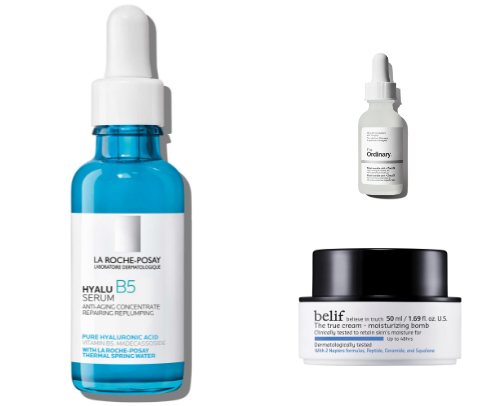 Skincare products for Combination skin( dose not break me out or dry me out cover photo collage