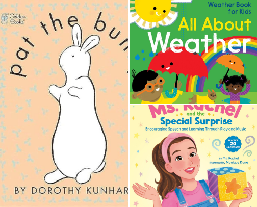 📚My 1 year olds favorite books cover photo collage
