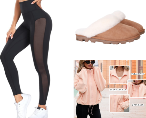 Comfy & stylish mom wardrobe cover photo collage
