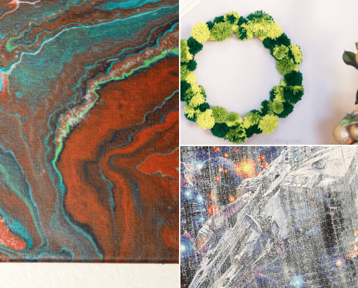 ARTS & CRAFTS DIYS cover photo collage