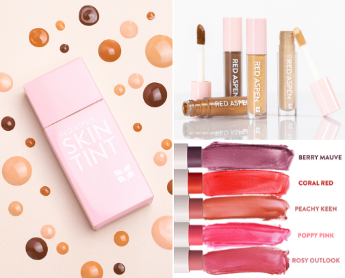 Everyday makeup I use as a stay at home mom cover photo collage