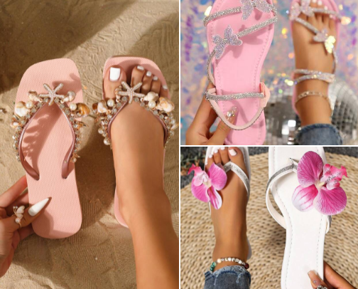 Collection de sandales tendance ☀️ cover photo collage