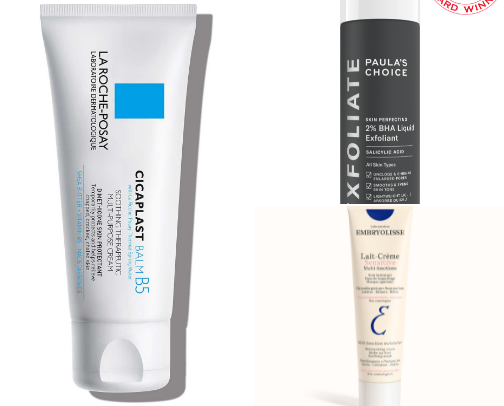 Almost 40 Morning Skincare Routine cover photo collage