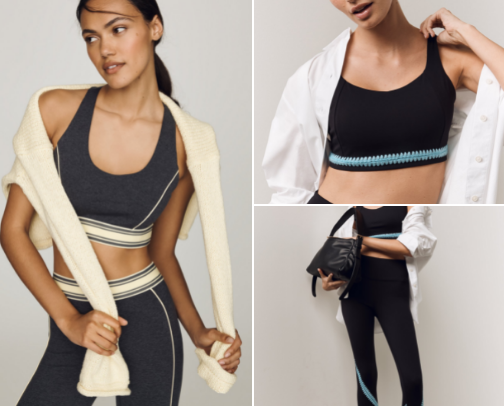 Chic in Motion: Anthropologie Activewear cover photo collage