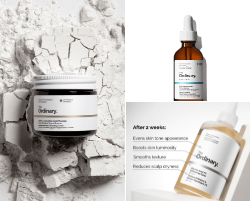 The Ordinary cover photo collage