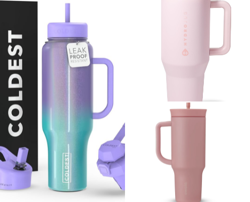 The Water Bottles I’m Obsessed With cover photo collage