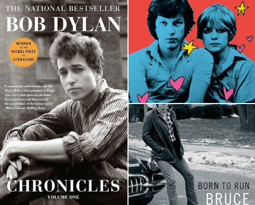 Book Recommendations for Music Lovers 📚🎧 cover photo collage